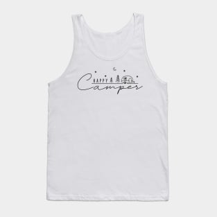 HAPPY Camper (black) Tank Top